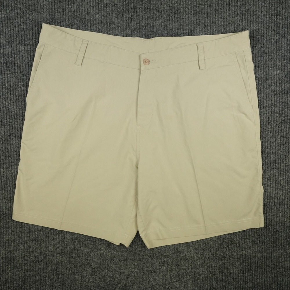 TASC Performance Shorts Mens 42 Khaki Chinos‎ Lightweight Bamboo Blend Outdoors